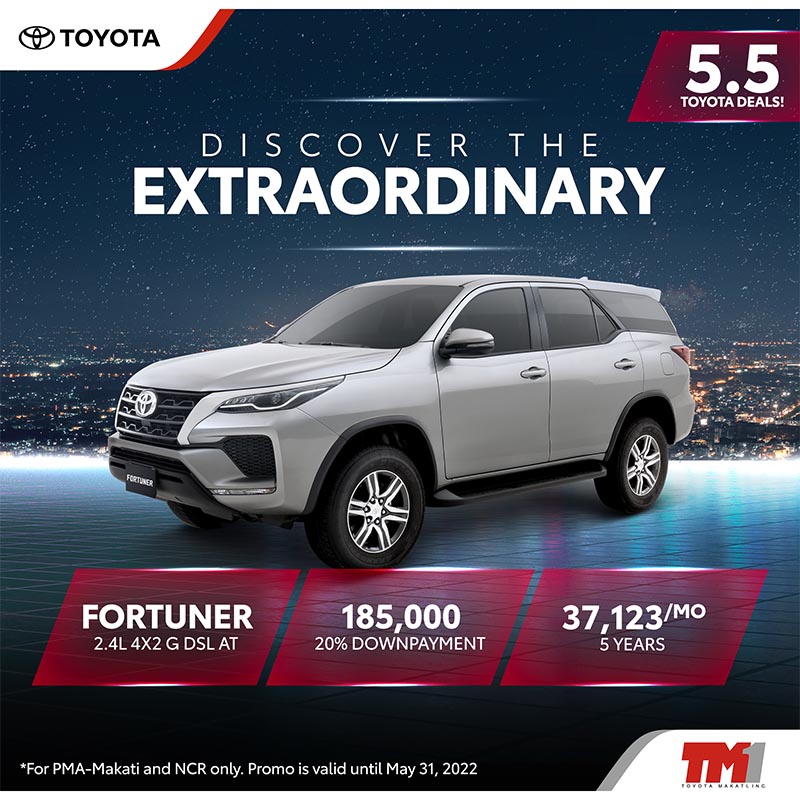 Amazing May 5.5 Toyota Value Deals is here | Toyota Makati Inc.